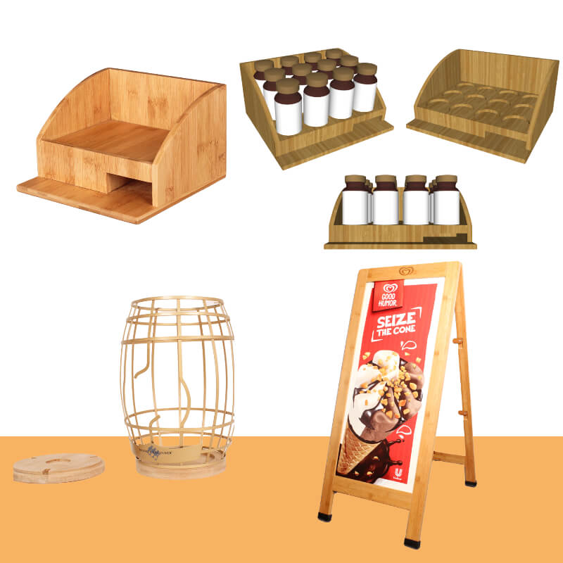 對地球最環(huán)保的展架材料為什么是竹子？竹子可以制作成啥樣的展架？