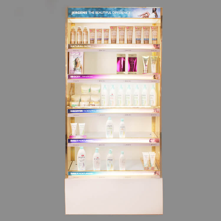 護(hù)膚產(chǎn)品零售POP展示架的8個案例