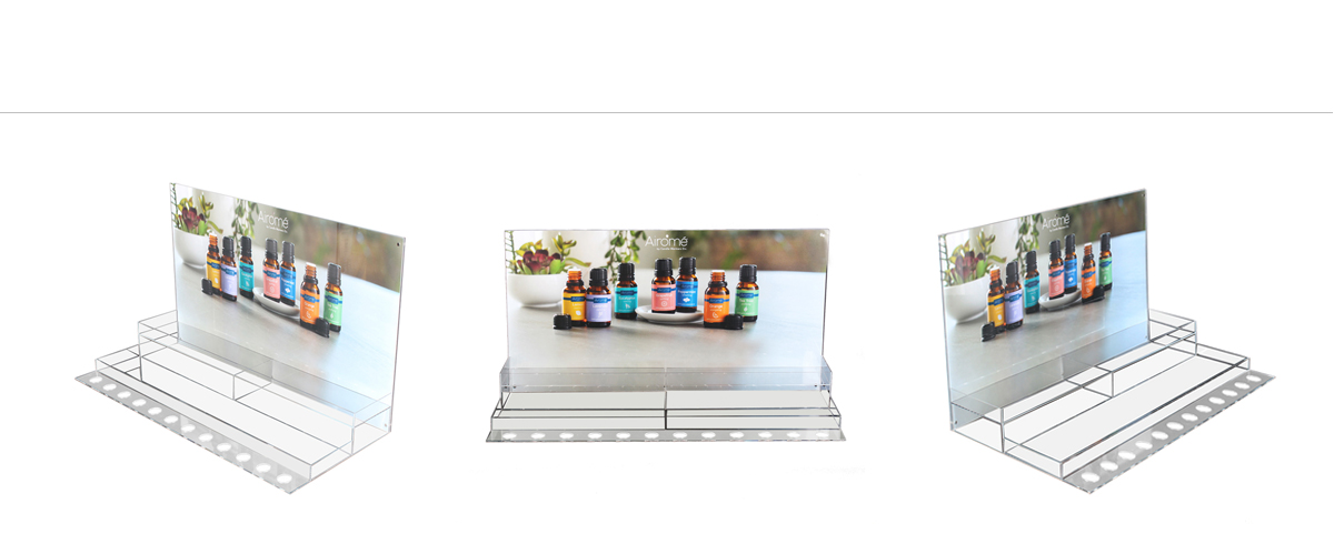 高性價(jià)比的臺(tái)式透明亞克力精油展示架批發(fā)定制